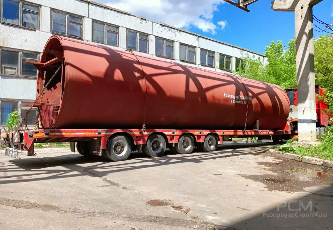 Изготовление резервуара вертикального стального РВС-5000